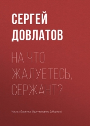 На что жалуетесь, сержант?
